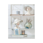 Hectarul - Figurina din polirasina 32 cm "Fata cu palarie Crem" Gilde